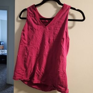 Pink tank top